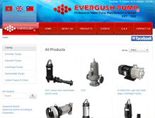 Tablet Screenshot of evergush.com